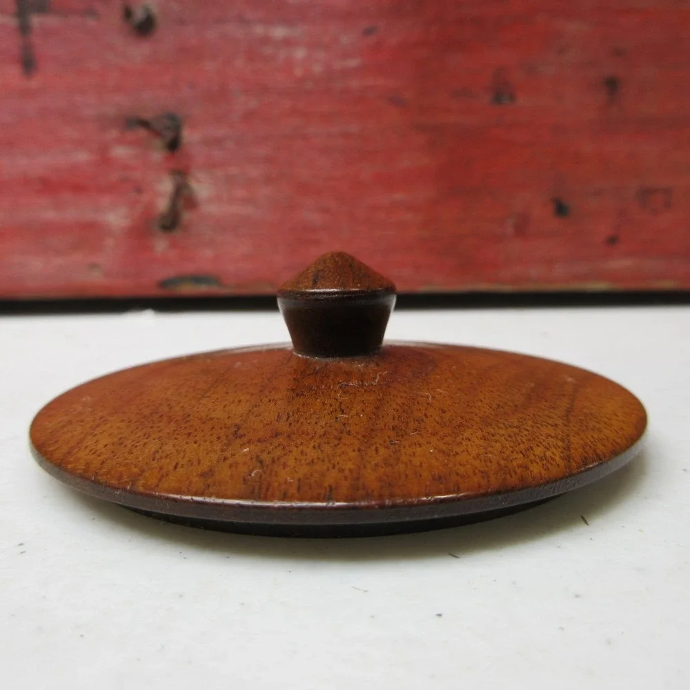 Mark J. Ostrom Handcrafted Modernist Wood Trinket Box with Lid Lindstrom MN